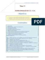 Tema 11 Arrancadores Manuales de C C y C A PDF