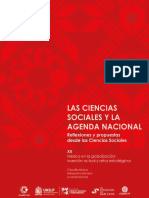 Las Ciencias Sociales y La Agenda Nacional