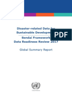 Disaster-Related Data For Sustainable Development Sendai Framework Data Readiness Review 2017