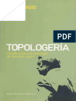 Juan David Nasio Topologeria PDF