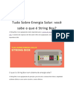 Tudo Sobre Energia Solar: Você Sabe o Que É String Box?: Enel X