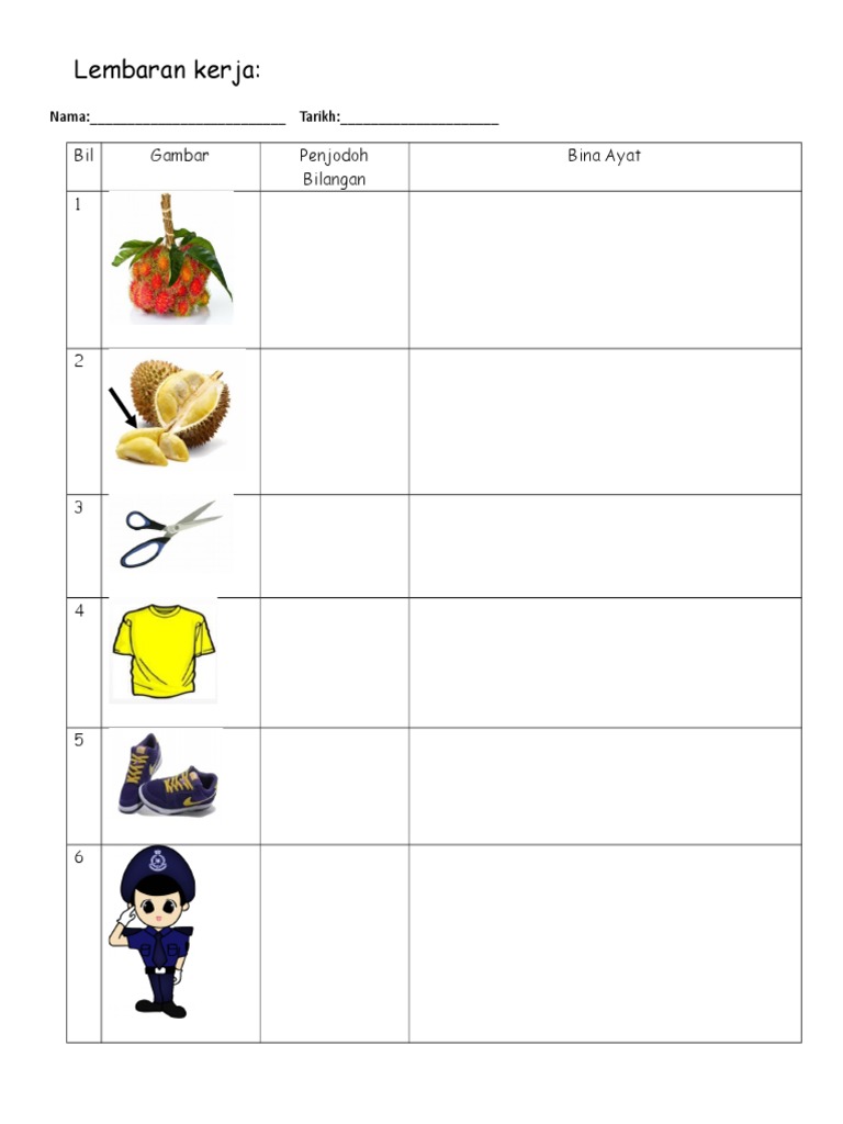 Lembaran Kerja Penjodoh Bilangan 2018  PDF