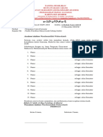 Surat Pengajuan Bakal Calon Formatur