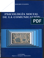 Cuesta Ubaldo - Psicologia Social de La Comunicacion Ocr Ok