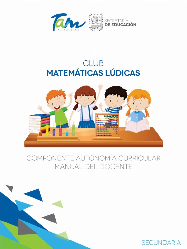 Club Matematicas Ludicas | PDF | Aprendizaje | Maestros