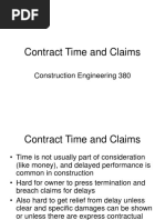 Contract TIme & Claim