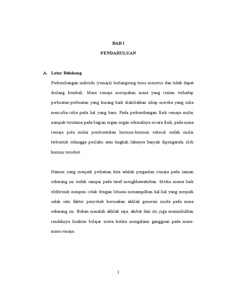Makalah Kenakalan Remaja Dan Penanggulangannya