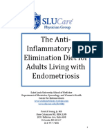 Combined Anti-Inflammatory and Elimination Diet For Adults Living With Endometriosis Booklet