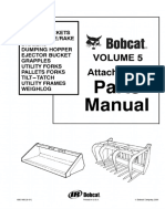 Bobcat Buckets, Rakes, Diggers, Grapples, Utility Forks, Pallet Forks, Tilt-Tatch, Utility Frames, Weighlog Attachments Parts Catalogue Manual.pdf