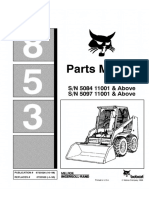 Bobcat 853 Skid Steer Loader Parts Catalogue Manual (SN 509711001 & Above).pdf