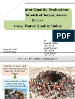 Ground Water Quality Evaluation Ground Water Quality Evaluation