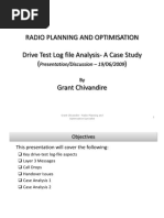 16652680 Drive Test Analysis a Case Study