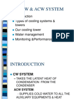 Acw and CW Cooling Water System