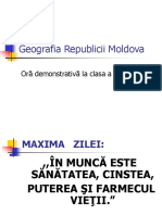 Geografia Republicii Moldova