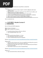 SANCHEZ, Aloysius Lorenzo G 15000185500: Step 1. Connect To The Internet Step 2. Open Command Line in Windows