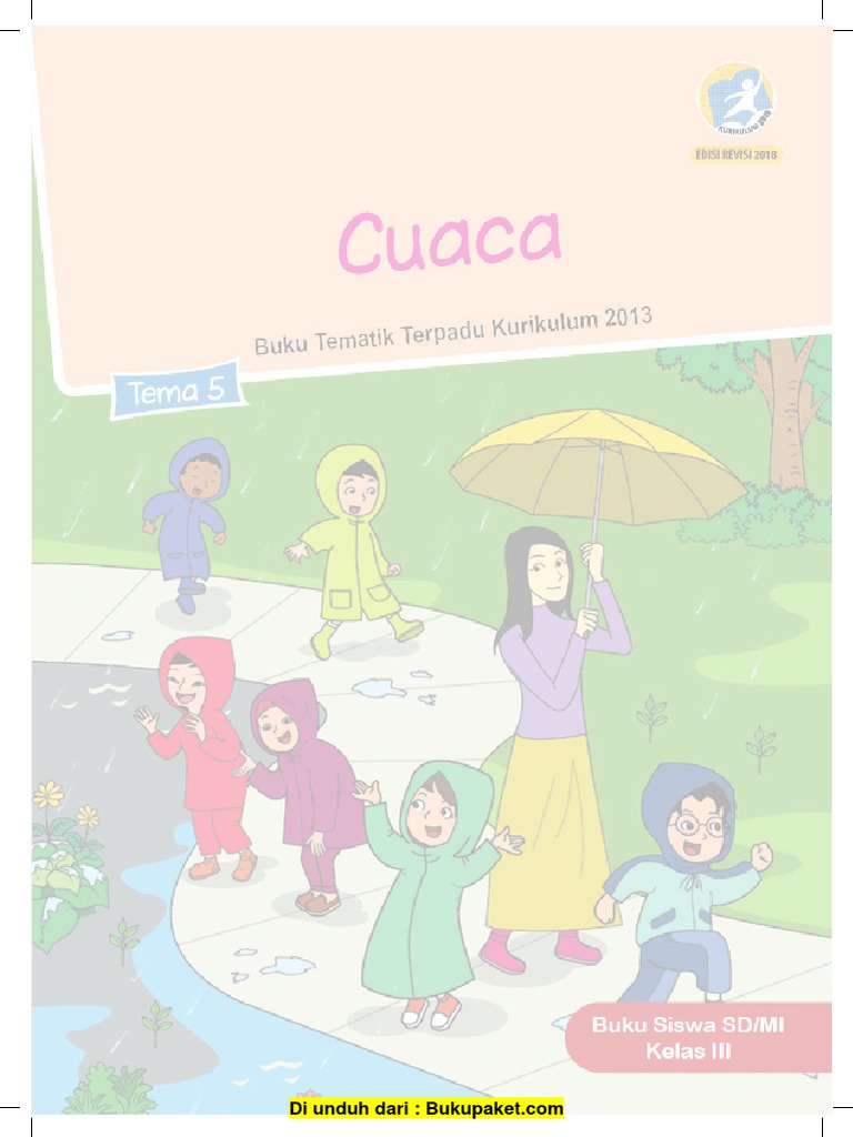 Buku Siswa Kelas 3 Tema 5 Revisi 2018 pdf