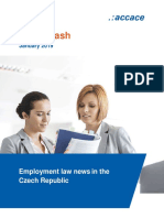 Employment Law News in The Czech Republic - News Flash