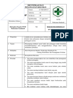 BAB VII 7.6.5.2 SOP Identifikasi Dan Penanganan Keluhan