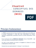 Chapitre4: Modele Conceptuel Des Donnees