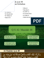 Agama Materi Al Maidah