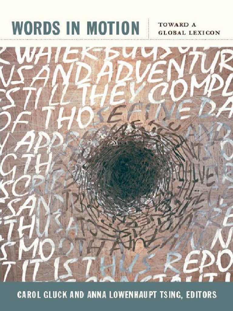 Anna Tsing Words in Motion PDF Security Hijab