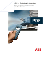 EXCOUNT-II - Technical Information: Combined Surge Counter and Condition Monitor For Metal-Oxide Surge Arresters