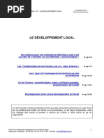Les Fondamentaux Le Developpement Local
