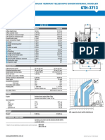 Model GTH-3713: Measurements Metric Imperial