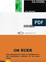 A vida dos Nuer: uma descrição da cultura de um povo nilota