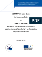 Annex Normapme User Guide On Cenelec TR 50480-July 2011