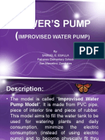 Improvised Water Pump