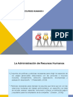 RECURSOS HUMANOS II (Unidad 1) PDF