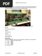 ENGD3038 - Bending Moment of Rod