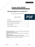 Application Note AN-997: Mounting Guidelines For The Super-247™