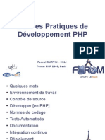 315 Bonnes Pratiques Developpement Php Pmartin Forum Php 2009 Diffusion