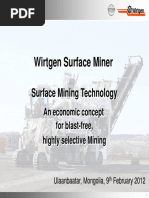 Wirtgen Surface Miner