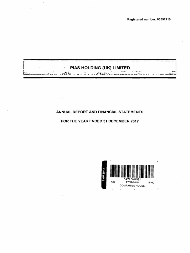 PIAS Annual Report and Financial Statements PDF
