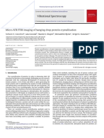 Micro ATR Ftir Imaging of Hanging Drop Protein Crystallisation