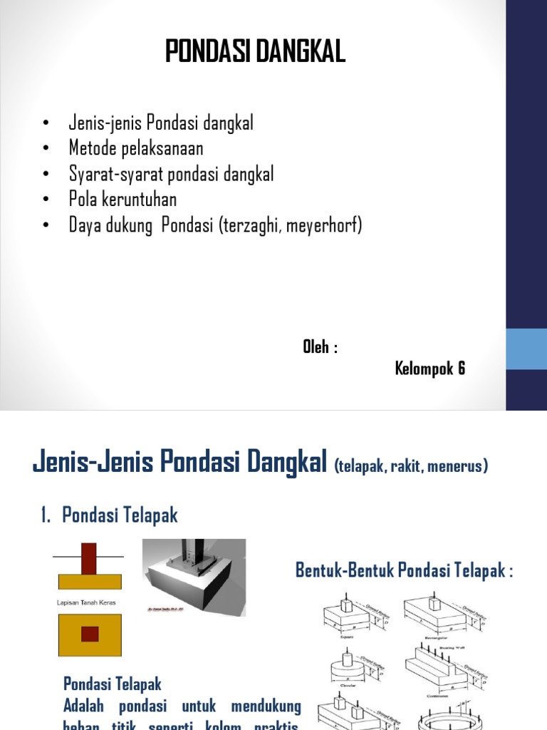 Pondasi Dangkal 6
