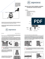 Apeks-Deluxe Webbed Harness Ul Plate