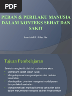 Download Peran amp Perilaku Kesehatan by hafid nugroho SN39727561 doc pdf