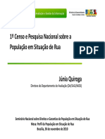 2008 I Censo e Pesquisa Nacional Sobre A População em Situação de Rua PDF