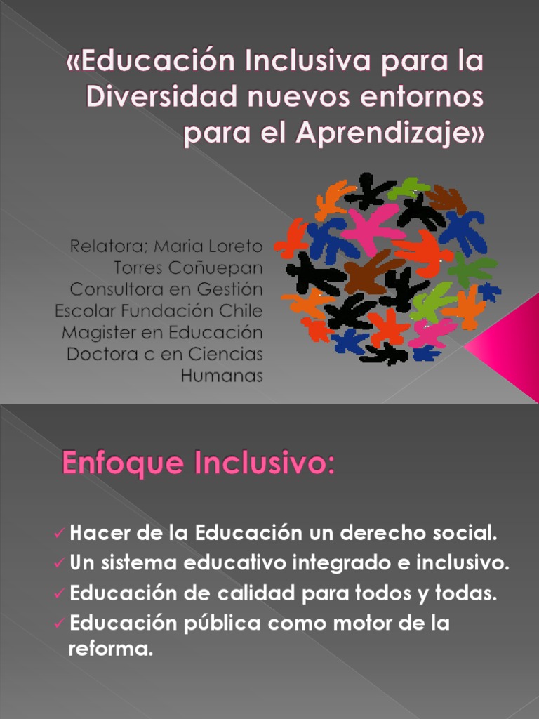 Educación Inclusiva y Diseño Universal | PDF | Evaluación | Aprendizaje