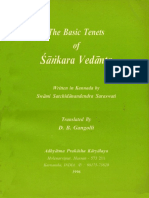 Basic Tenets of Sankara Vedanta