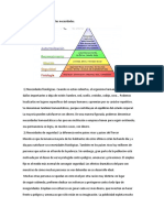 Necesidades de Maslow