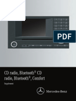 CD Radio, Bluetooth Mercedes Handbook