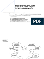 Enfoque Constructivista: Diagnóstico O Evaluación