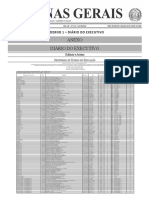 Diário do Executivo -  30 de Junho de 2018 - Homologação do Concurso Edital 01/2017