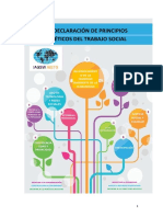 Declaración de Principios Éticos Del Trabajo Social