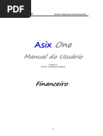 Manual Asix One Financeiro